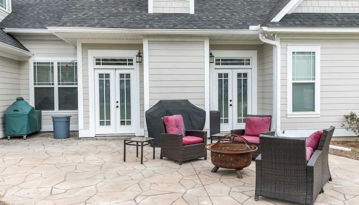 Create a Beautiful Stamped Concrete Patio in Roanoke, Virginia area!